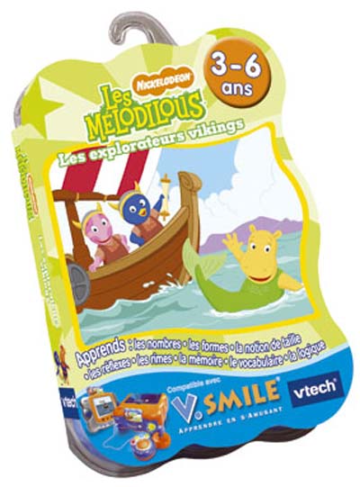 VSmile - Jeu éducatif : Les Melodilous - Les Explorateurs Vikings ...