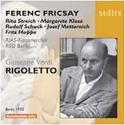 Rigoletto - Livret en allemand - Radio de Berlin 1950