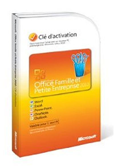 Microsoft Office Famille et Petite Entreprise 2010 - 1 PC