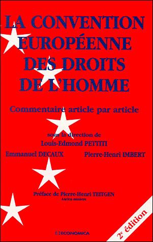 Convention europeenne des droits de l'homme
