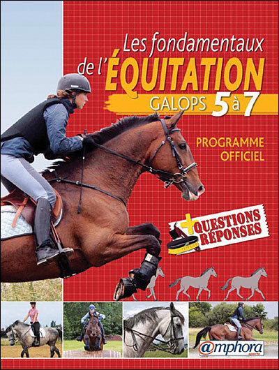 Réussir ses galops 5 à 7 : Cahier d'exercices - Préparation aux examens fédéraux d'equitation - Guillaume Henry - Éditions Vigot - Grand format - Vivement Dimanche Lyon