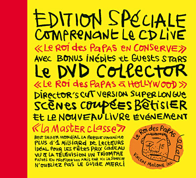 Le roi des papas en conserve de luxe - Edition collector naïve 10 ans - Inclus DVD