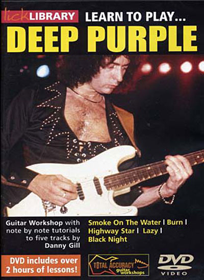 Lick library learn to play Deep Purple