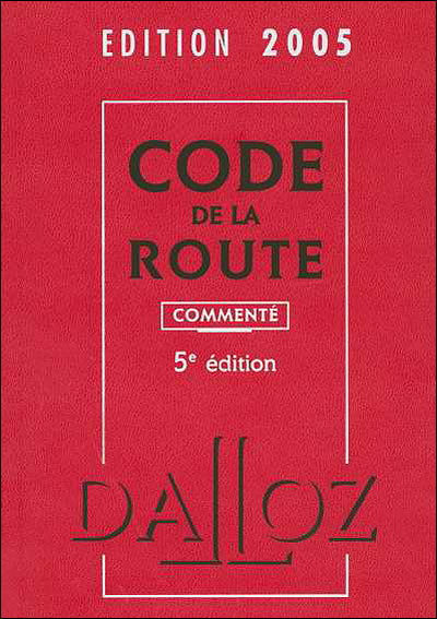 Code de la route commenté