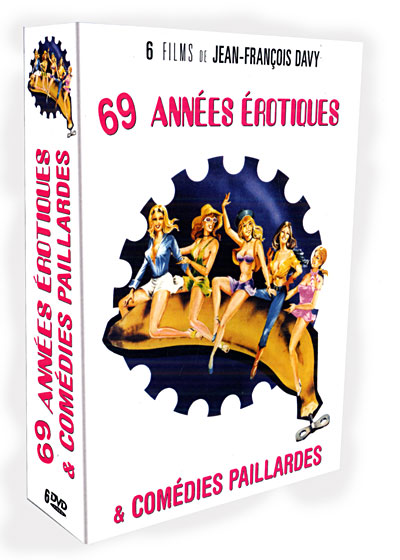 69 années erotiques & comédies paillardes - Coffret 6 films