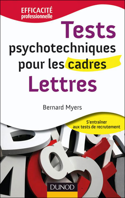Tests psychotechniques pour les cadres - Lettres