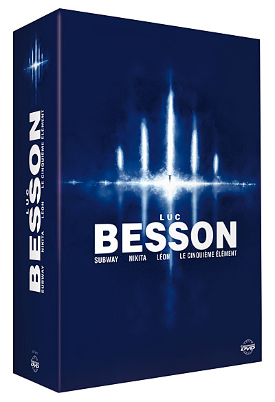 Coffret Besson 4 films DVD