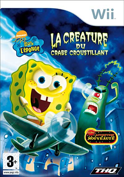 Bob L Eponge - La créature du Crabe Croustillant
