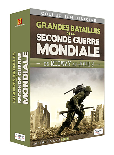 Les Grandes batailles de la Seconde Guerre Mondiale - Coffret