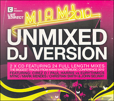 Live and direct Miami 2010 - Unmixed
