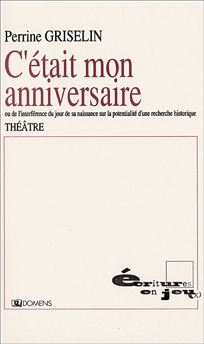 C'était mon anniversaire