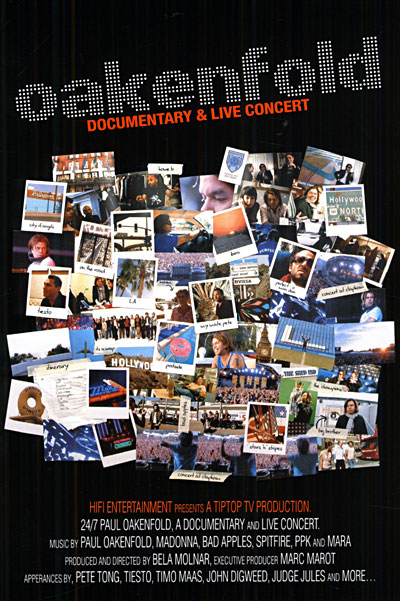 Oakenfold-24/7 documentary & live concert