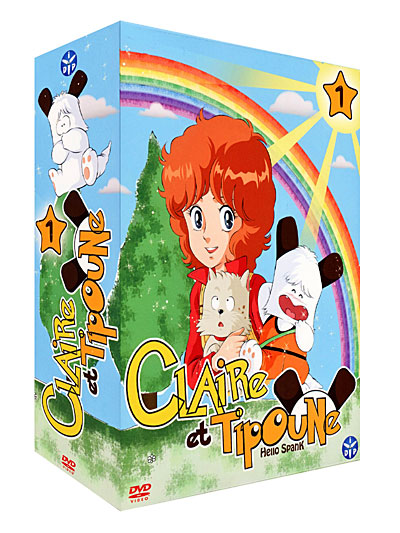 CLAIRE & TIPOUNE 1-COFFRET-4 DVD-VF