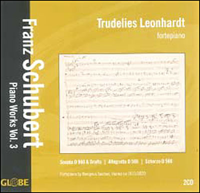 Schubert: Piano Works Vol.3