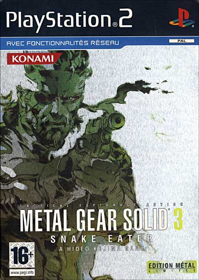Metal Gear Solid 3 - Snake Eater - Edition Métal Limitée