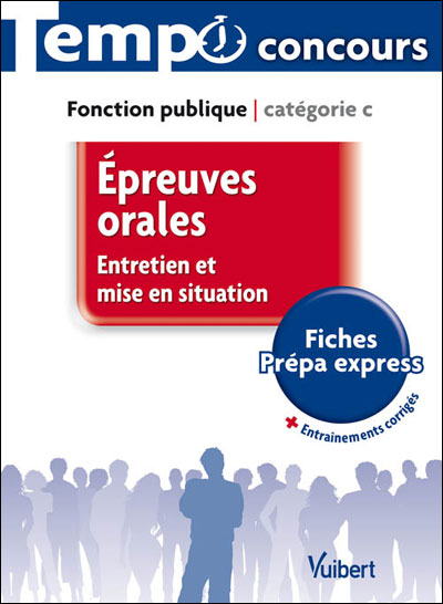 Epreuves orales Catégorie C