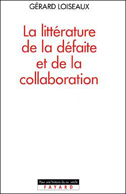 Litterature de la defaite et de la collaboration