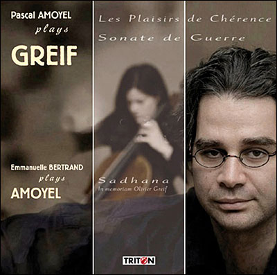 Pascaml Amoyel plays Greif, Emmanuelle Bertrand plays Amoyel - Inclus DVD bonus