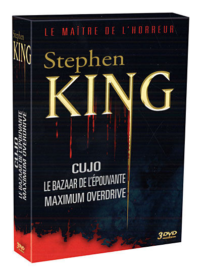 Cujo - Le Bazaar de l'épouvante - Maximum Overdrive - Coffret
