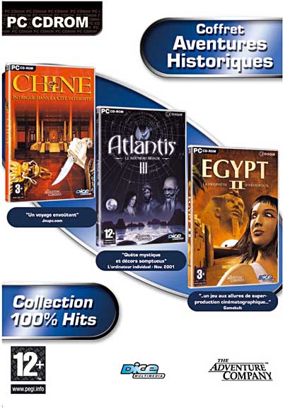 Koch Media Pack Aventures Historiques