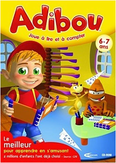 Adibou joue à lire et à compter 6-7 ans