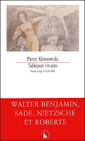 Tableaux vivants essais critiques, 1936-1983