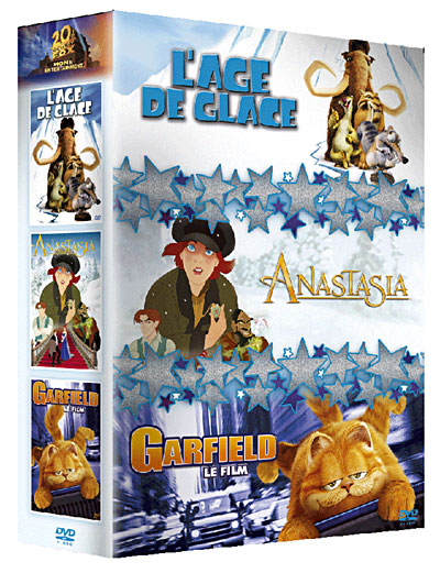 L'Age de glace - Anastasia - Garfield
