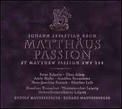 Passion selon Saint Mathieu - Dresde 1970 - Digipack de luxe