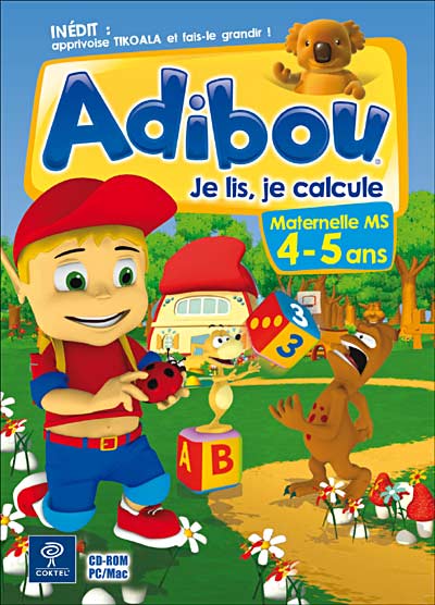 Adibou : Je Joue avec les Mots et les Nombres : 5-6 ans