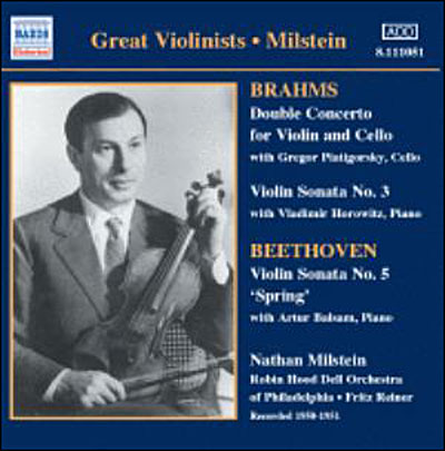 Double concerto - Sonate pour violon N°3  -Sonate pour violon N°5