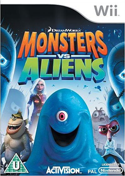 Jeux Wii Activision Monstres Contre Aliens