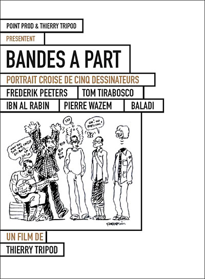 Bandes à part - Portrait croisé de 5 Dessinateurs