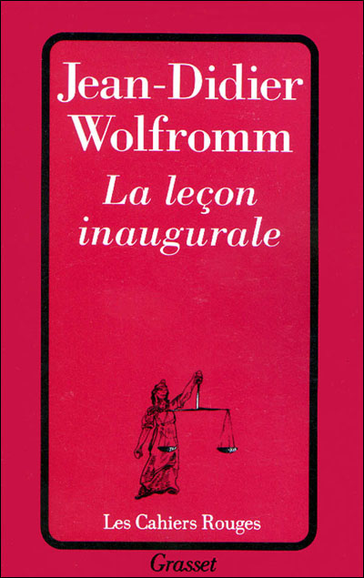 La leçon inaugurale
