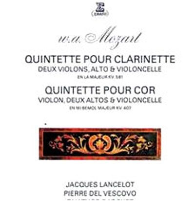 Quintet pour clarinette - Quintet à cordes