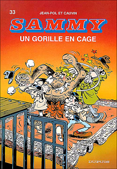 Un gorille en cage