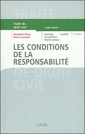 Les conditions de la responsabilité