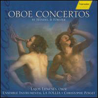Oboe concertos of handel and forster