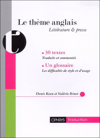 Le thème anglais
