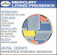 Américain à Paris - Rodéo - Seven studies - Sinfonia...
