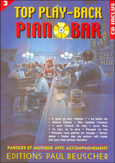 Top piano bar - Collectif - Livre CD