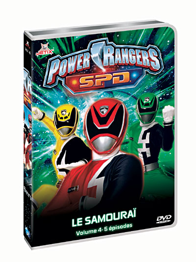 Power rangers - Space Patrol Delta - Volume 4 - Le Samouraï
