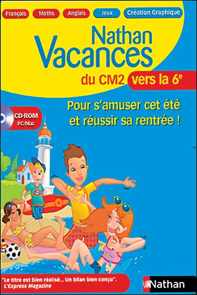Nathan Vacances Du Cm2 Vers La 6E