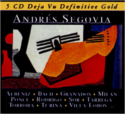 Coffret Works - Andrés Segovia - 5CD