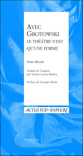 Avec Grotowski