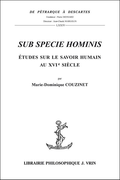 Sub specie hominis