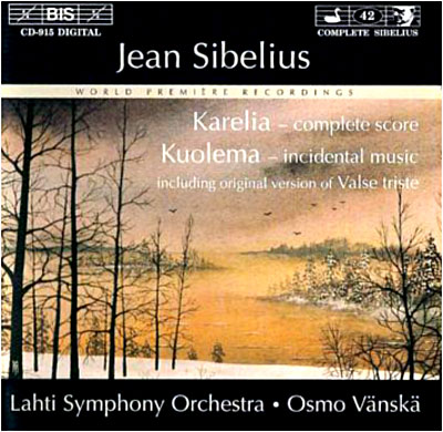 Karelia - Kuolema - Valse triste - Jean Sibelius - CD album - Achat & prix  | fnac