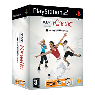 Eye Toy Kinetic + Caméra + Lentille