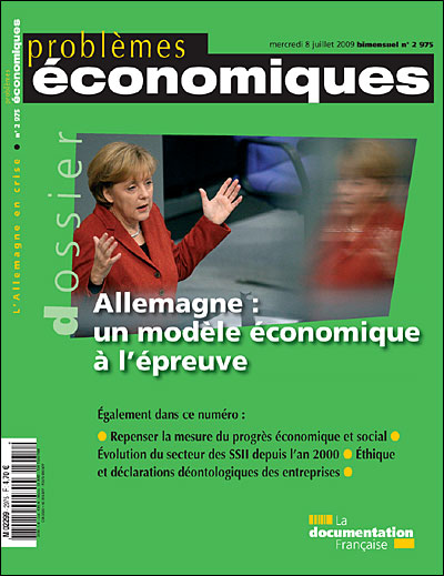 Allemagne : un modele economique a l'epreuve