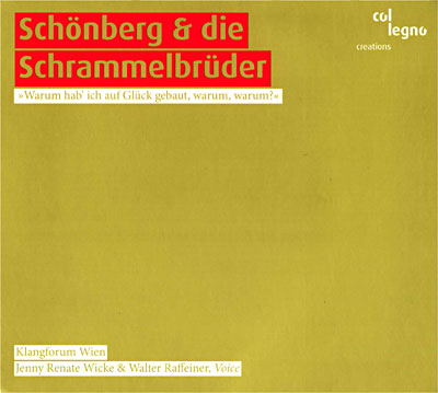 Schönberg et les frères Schrammel