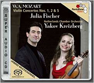 Concertos pour violon N°1, 2, 5 - Super Audio CD hybride